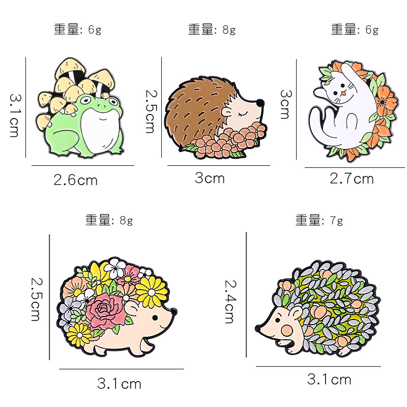 Tanaman Kreatif Bunga Hewan Pi - Flower Frog Pin ulasan dan harga