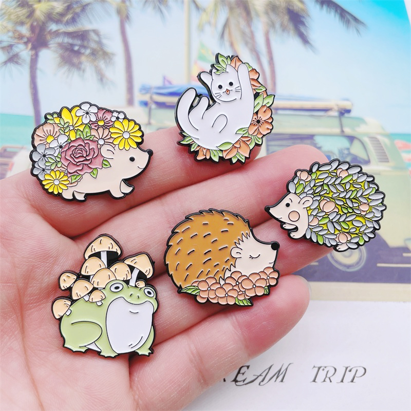 Tanaman Kreatif Bunga Hewan Pi - Flower Frog Pin ulasan dan harga