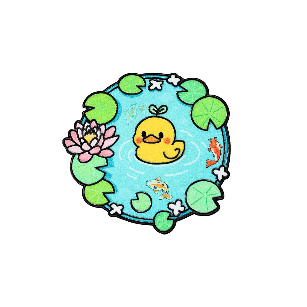 Bros enamel berbentuk hewan ka - Flower Frog Pin ulasan dan harga