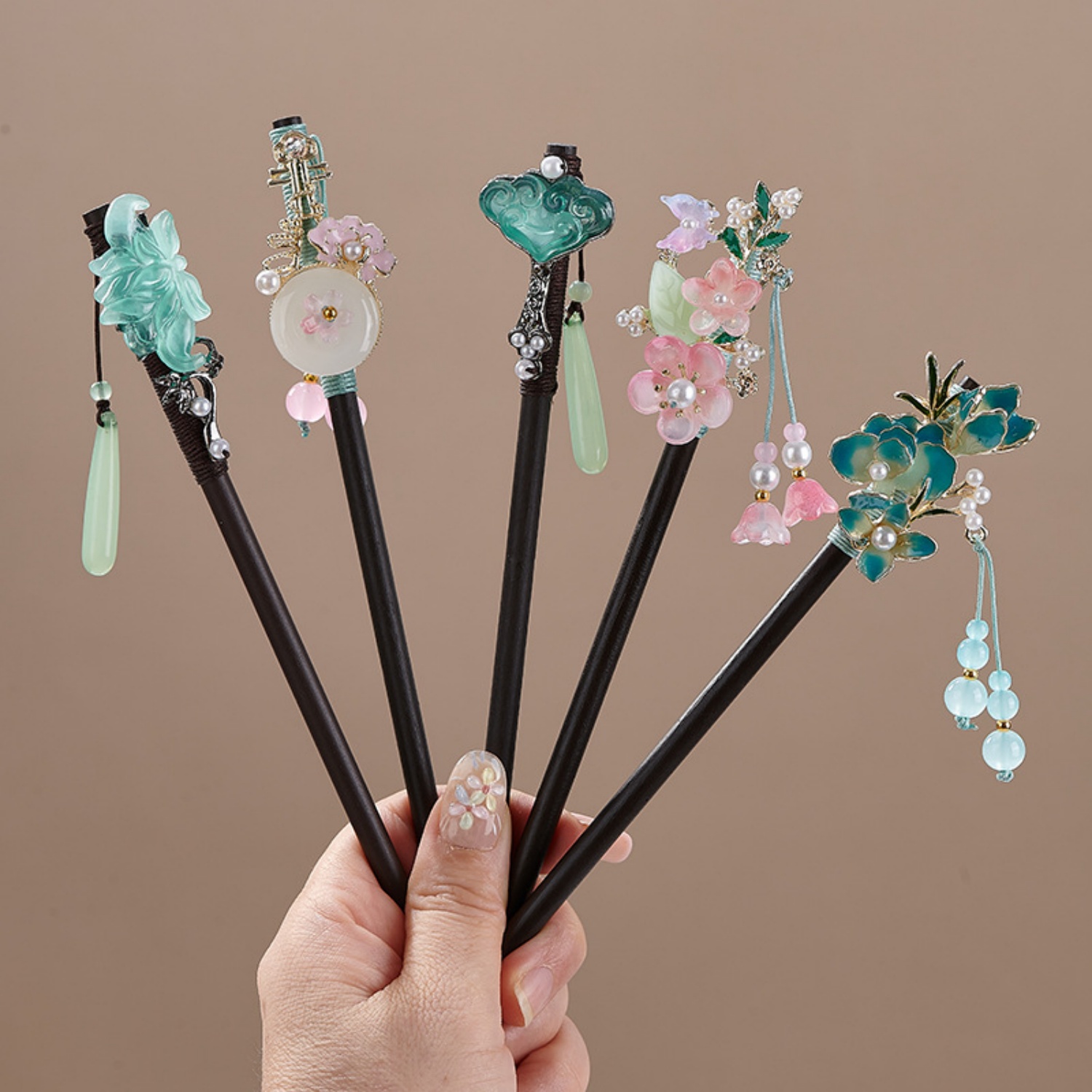 Jepit Rambut Bunga Vintage unt - Florist Supplies ulasan dan harga